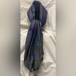 Met Museum of Art. Peacock Feather Jaquard Shawl